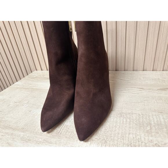 COACH Carter Suede Ankle Boots Sz 5.5 Brand New - Picture 7 of 16